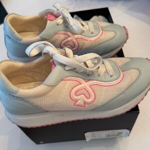 Kate Spade Bright run blue and Pink Sneakers sz 9.5 excellent condition